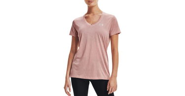 Tričko Under Armour Under Armour Tech Twist V-Neck T-Shirt Ružová | 1258568-685, 1