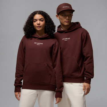 Mikina Jordan Air Jordan Wordmark Fleece Hoodie Hnedá | HJ3450-227, 1