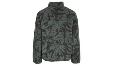 Bunda Irie Daily Insaneia Leaf Pattern Fleece Jacket Zelené | 910D116-464, 2
