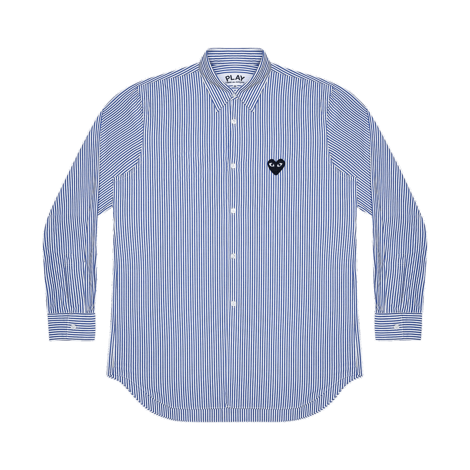 Košeľa Comme des Garçons PLAY Striped Shirt Modrá | AZ B018 051 1, 0