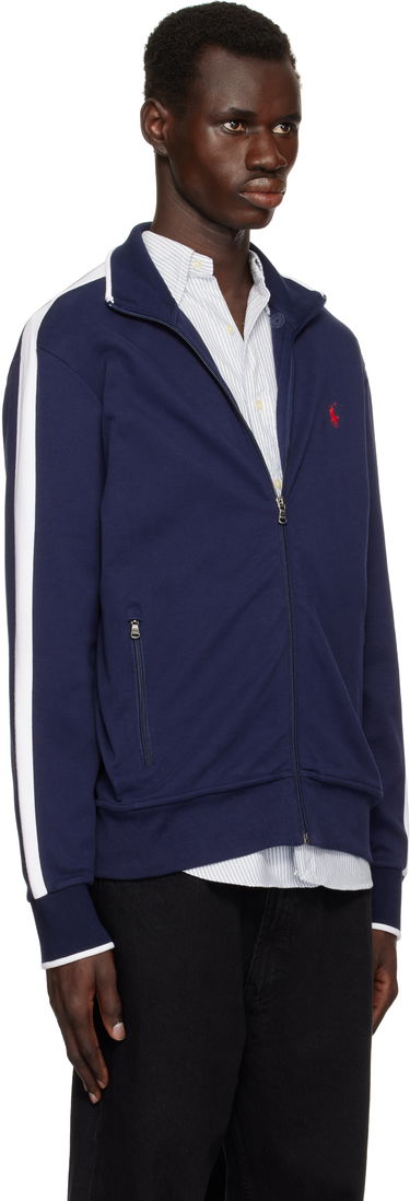 Mikina Polo by Ralph Lauren Polo Ralph Lauren Embroidered Track Jacket Navy | 710743326004, 1