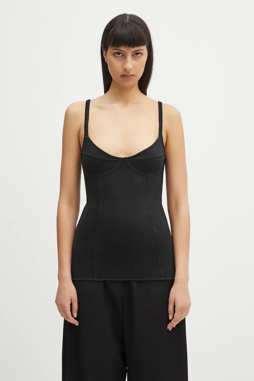 Tielko OUR LEGACY Our Legacy Cami Tank Top Čierna | W2256CW, 0