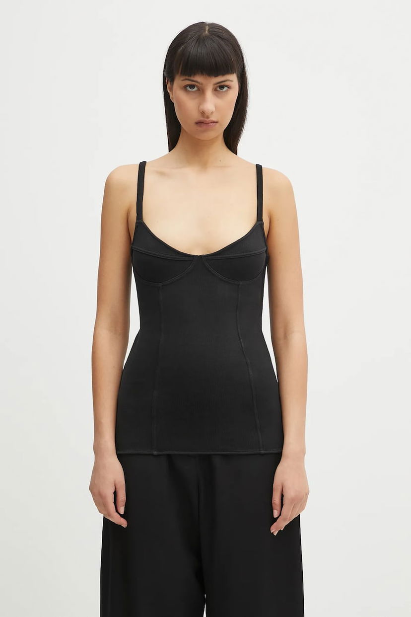 Tielko OUR LEGACY Our Legacy Cami Tank Top Čierna | W2256CW