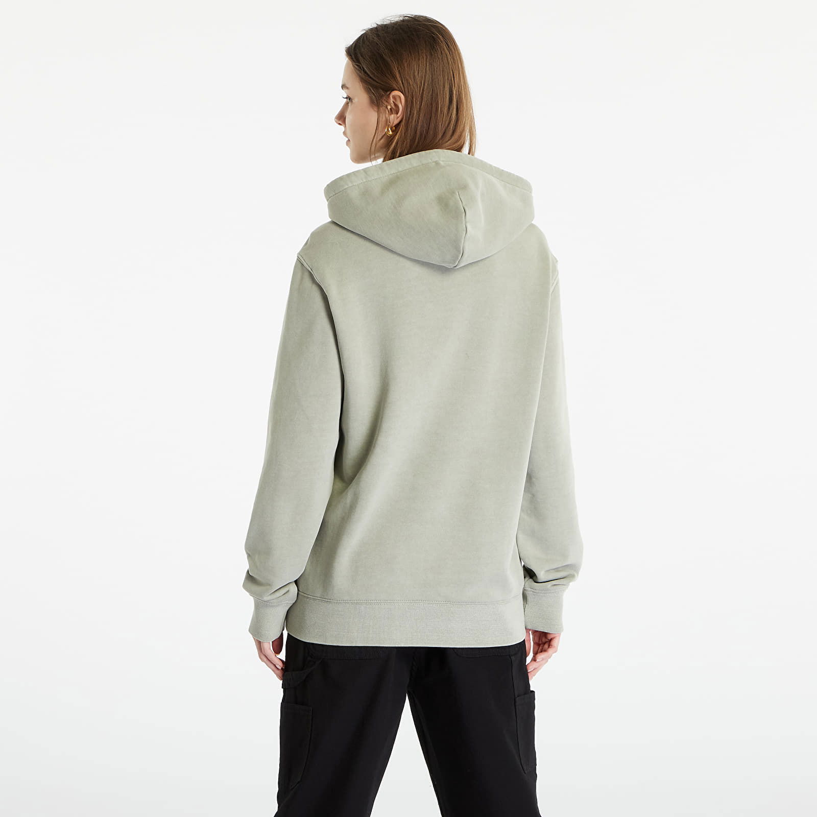 Hooded Duster Sweat UNISEX Yucca Garment Dyed