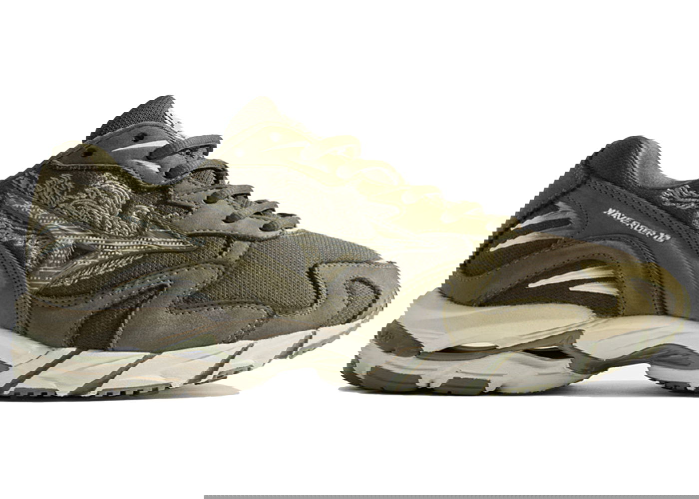 Tenisky a topánky Mizuno Wave Rider 10 '97 Maharishi Fire Phoenix Zelené | D1GD222501, 0