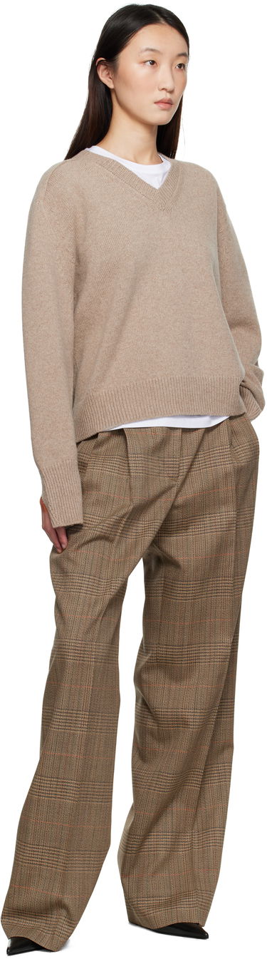 Sveter Róhe Róhe Sleeve Wrap Sweater Béžová | 416-23-320, 3