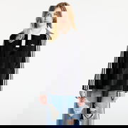 Velvet Striped Long Sleeve Polo Shirt