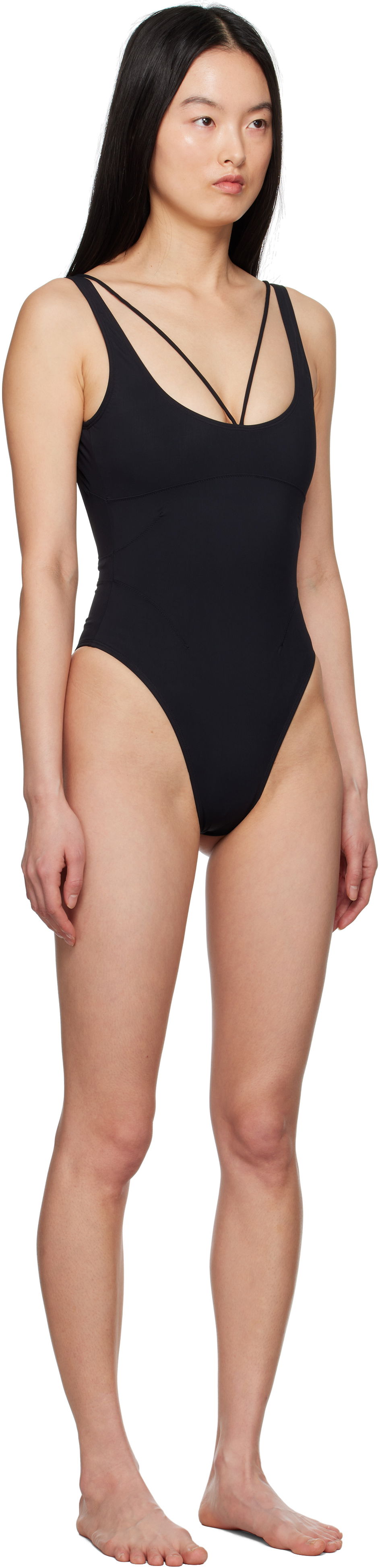 Plavky Jacquemus Jacquemus 'The Signature' One-Piece Swimsuit Čierna | 24E223SW013-2294, 1