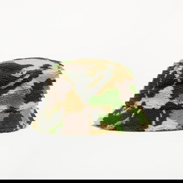 Klobúk BAPE A BATHING APE Abc Camo Boa Fleece Bucket Hat Zelené | 001HTK801006M GRN, 1