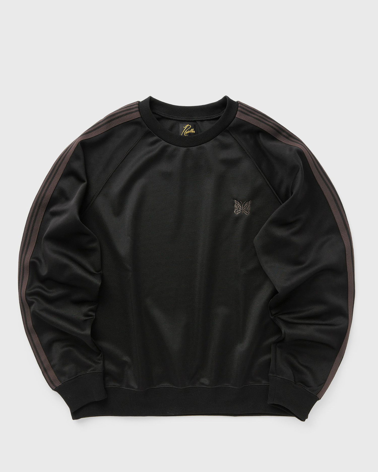 Mikina Needles Crew Neck Čierna | PU272-C-BLACK, 0