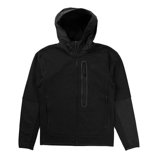 Mikina Nike Nike Sportswear Tech Fleece Full-Zip Hoodie Čierna | CZ9905-010, 0
