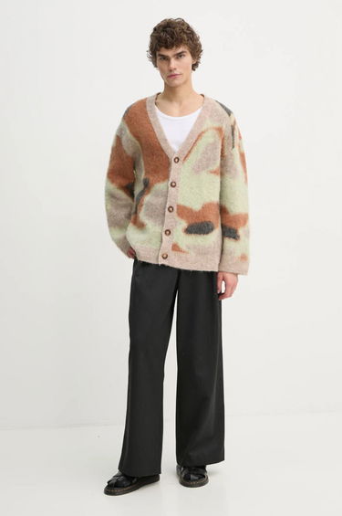 Sveter Nanushka NESSIN Abstract Print Cardigan Hnedá | NM24FWSW01017, 1