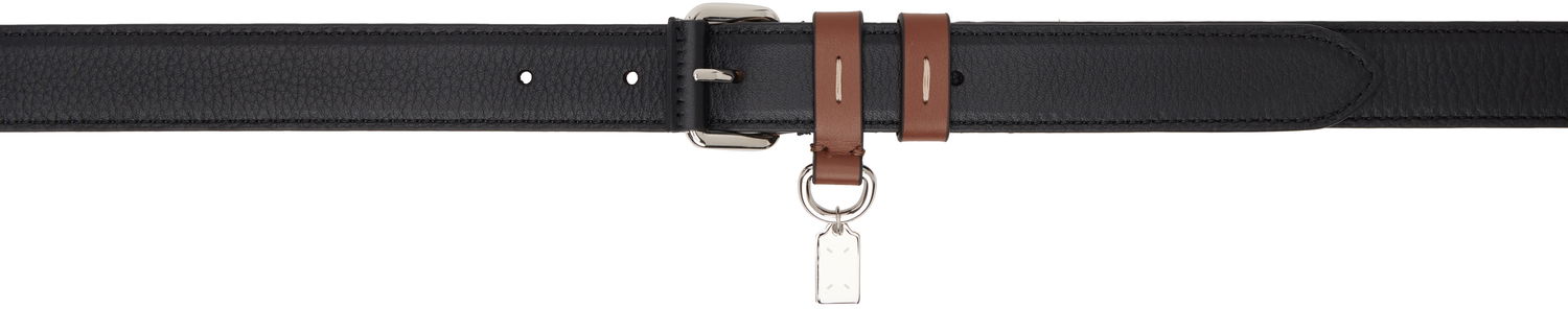Opasok Maison Margiela Maison Margiela Contrast Leather Belt Čierna | SA1TP0018 P7268, 0