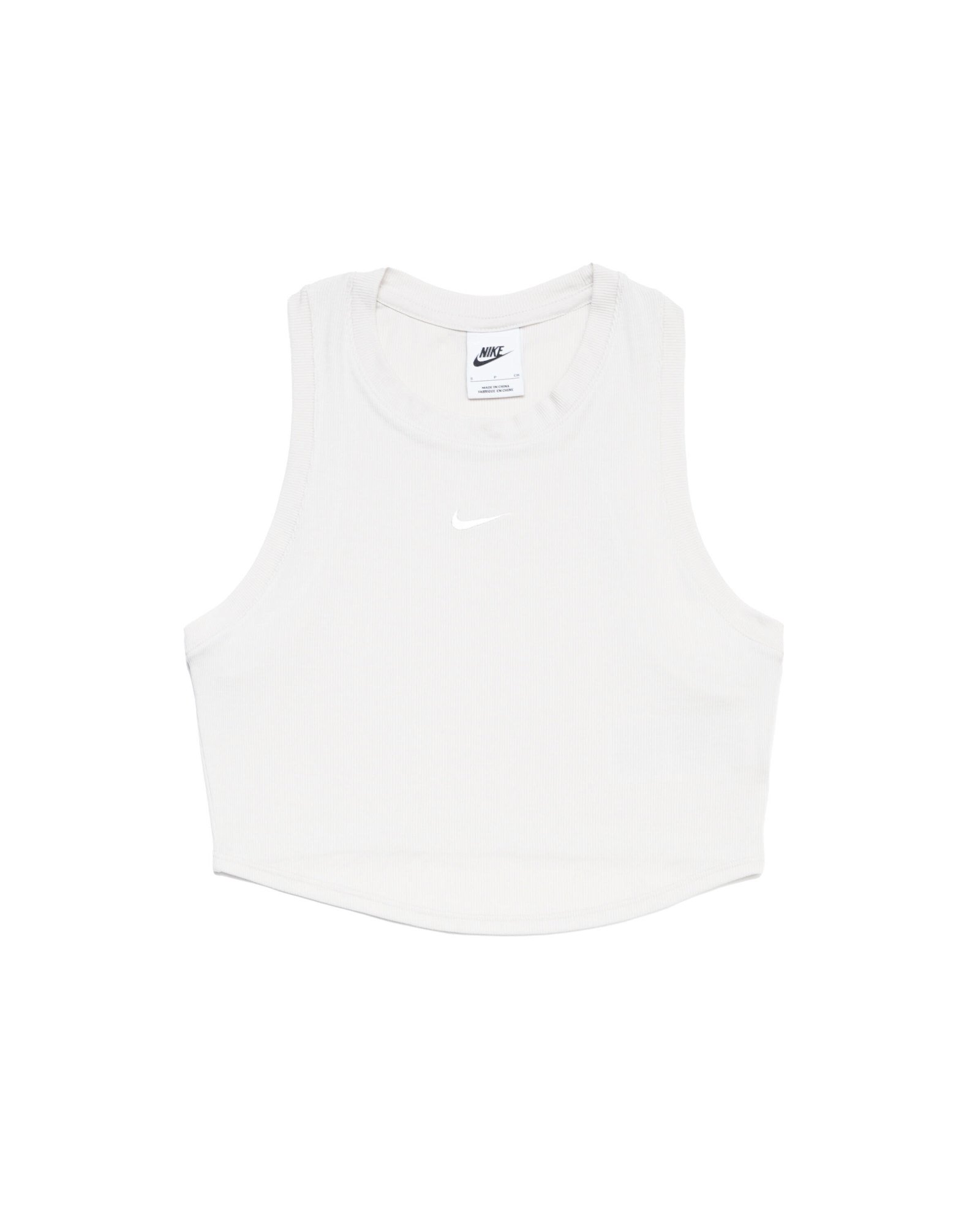 Essential Ribbed Cropped Tank Top