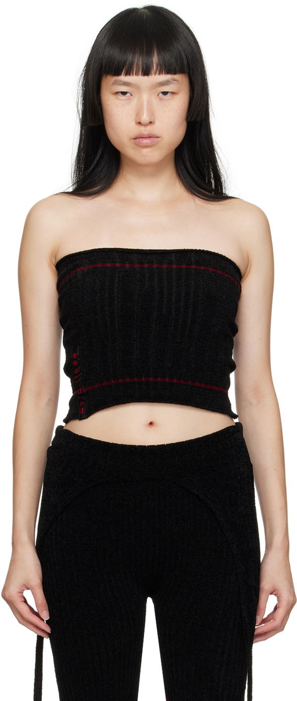 Tielko Ottolinger Ottolinger Patch Tube Top Čierna | 708001