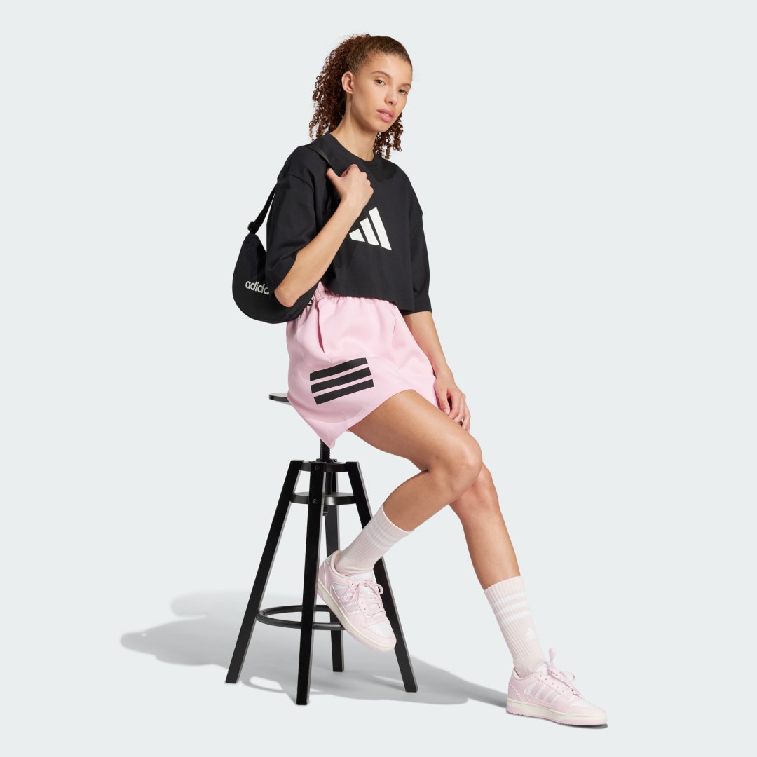 Šortky adidas Performance Future Icons 3-Stripes Shorts Ružová | JC5444, 1