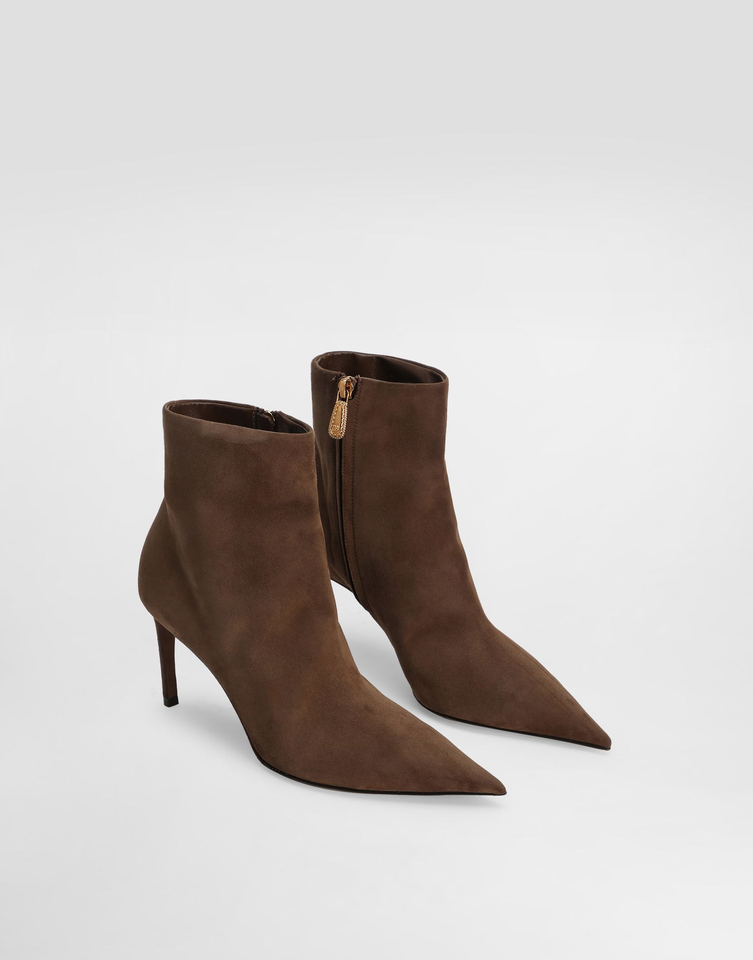 Doplnky Dolce & Gabbana Dolce & Gabbana Devotion Suede Ankle Boots Hnedá | CT1083A127581301, 1
