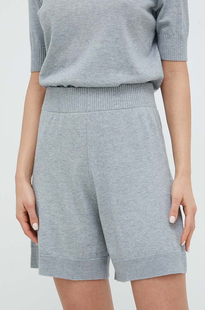 Šortky United Colors of Benetton Cashmere Blend Shorts Šedá | 106H39001.81E, 0