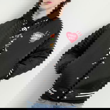 Bomber bunda Human Made Human Made Nylon Stadium Jacket Čierna | HM30JK038-BLK, 5