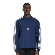 Polo tričko adidas Originals 3-Stripes Polo Longsleeve Navy | HK7424, 1
