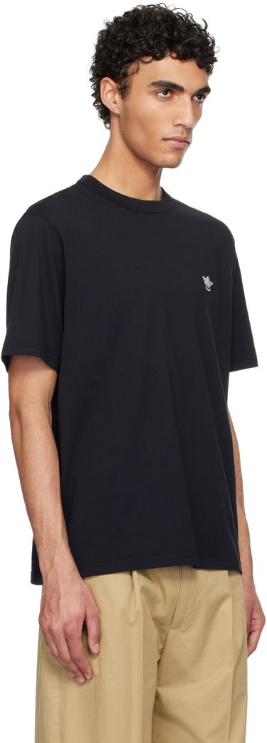 Tričko MAISON KITSUNÉ Maison Kitsuné Barista Fox Patch Relax T-Shirt Biela | CKNU00102KJ7014, 4