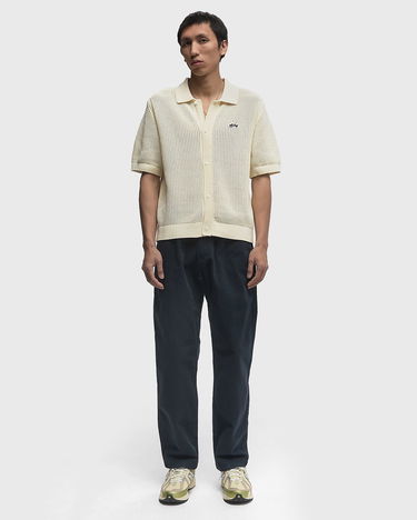 Polo tričko ØLÅF Knit Polo Shirt Béžová | M210701-LIGHTBUTTERMILK, 2