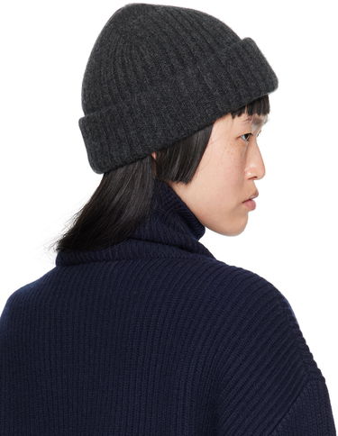 Kulicha TOTEME Chunky Brim Beanie Šedá | 224-7021-753, 2
