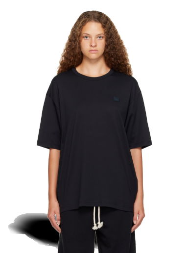 Tričko Acne Studios Patch T-Shirt Čierna | CI0140-