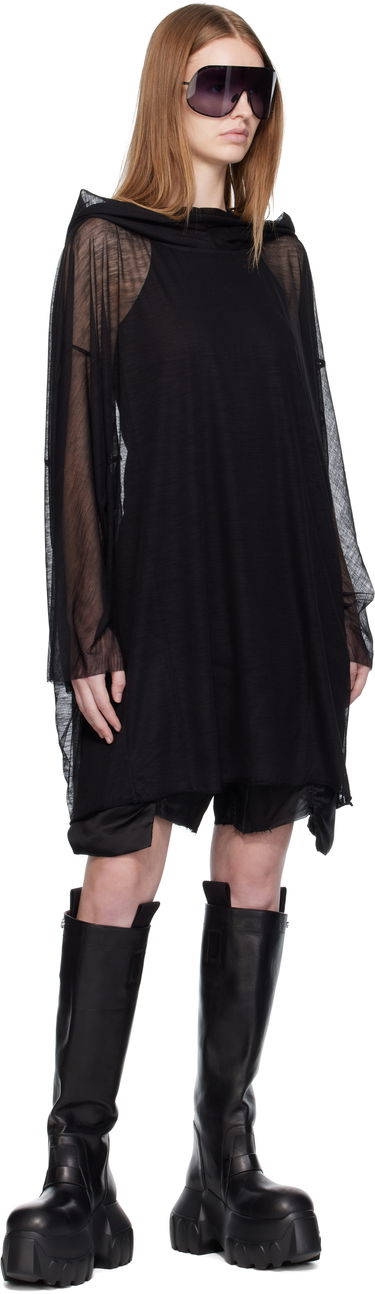 Mikina Rick Owens Rick Owens Concordians Hooded Tunic Čierna | RP02E4536 JWR, 3