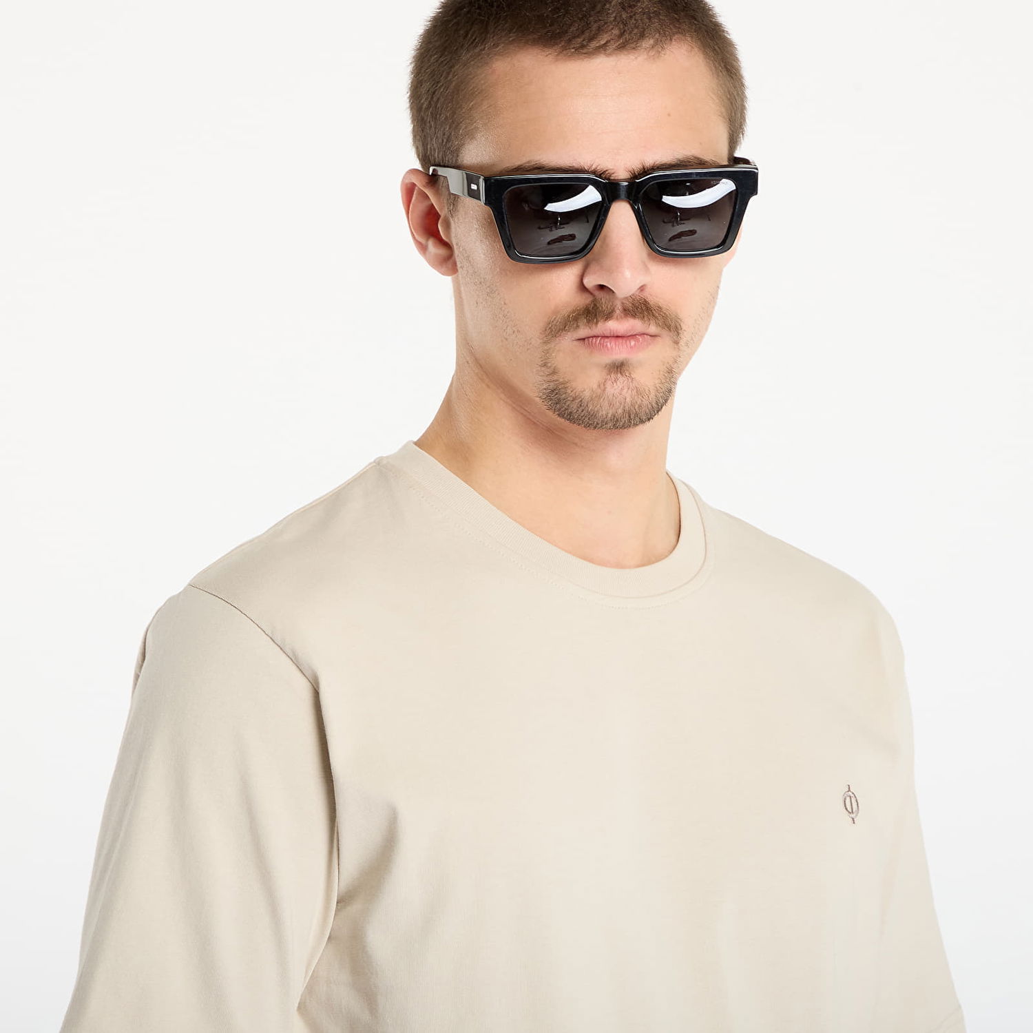 Tričko Samsoe Samsoe T-Shirt Saotto Béžová | M25200076_130401TPX, 1