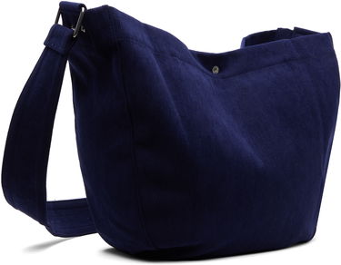 Taška cez rameno A.P.C. A.P.C. Journal Corduroy Satchel Navy | PSALI-M61939, 2