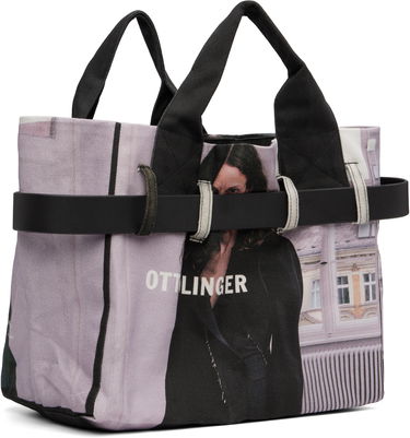 Tote bag Ottolinger Ottolinger Maxi Belted Tote Čierna | 126-902328-01, 2
