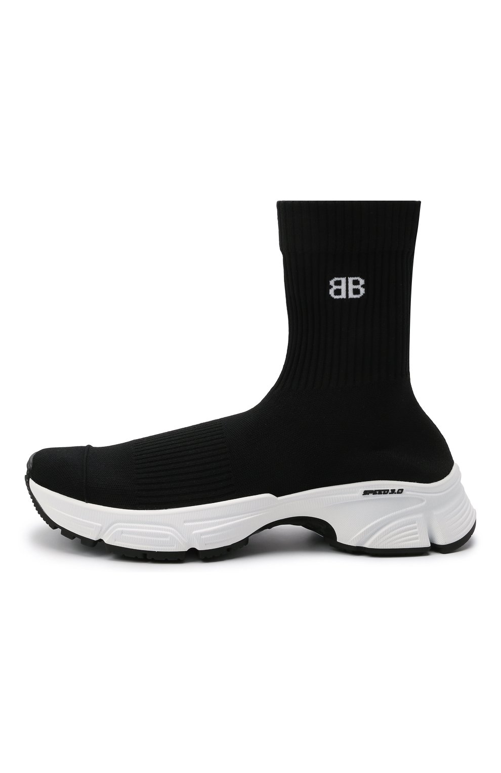Tenisky a topánky Balenciaga Speed 3.0 Sneakers "Black & White" Čierna | 654466 W2DN1, 0
