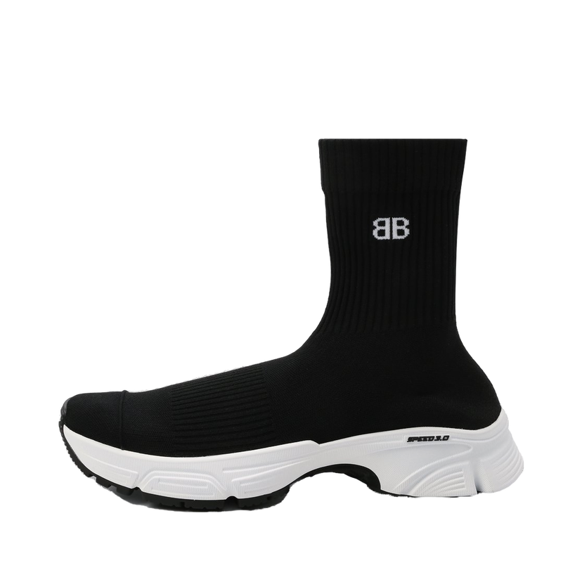 Tenisky a topánky Balenciaga Speed 3.0 Sneakers "Black & White" Čierna | 654466 W2DN1