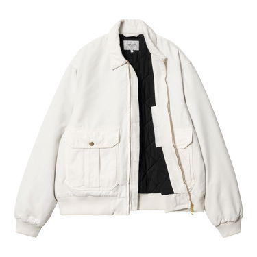 Bomber bunda Carhartt WIP Stanton Waxed Jacket Biela | I033826_9, 4