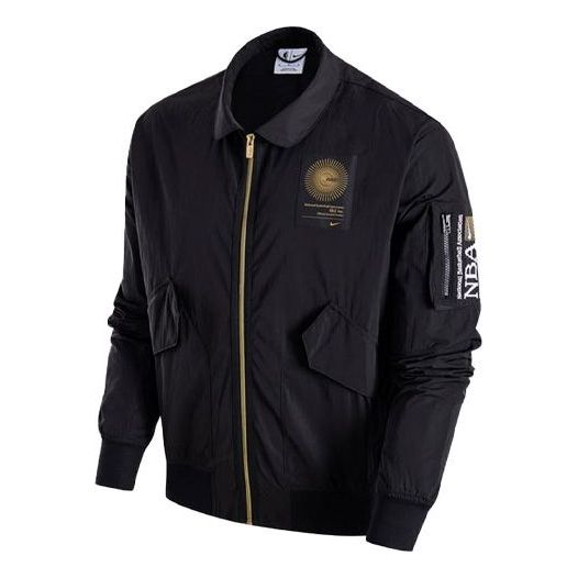 Bomber bunda Nike NBA Sportswear Club Puffer Jacket Čierna | FD8436-010, 0
