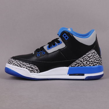 Tenisky a topánky Jordan Air Jordan 3 Retro ''Sport Blue'' BG Čierna | 398614-007, 0