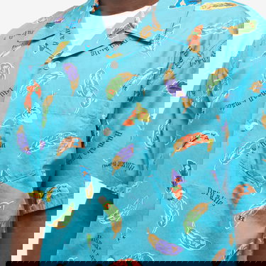 Košeľa Human Made Feather Aloha Vacation Shirt Modrá | HM25SH015-BL, 5
