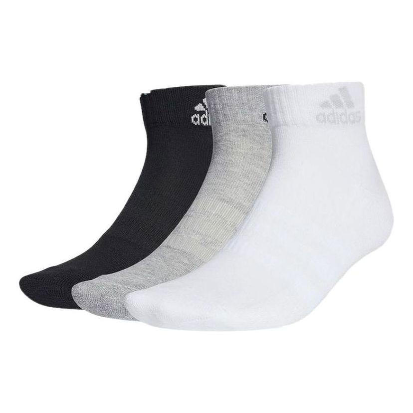 Ponožky adidas Originals Adidas Logo Quarter Socks - 3 Pairs Biela | GC7311