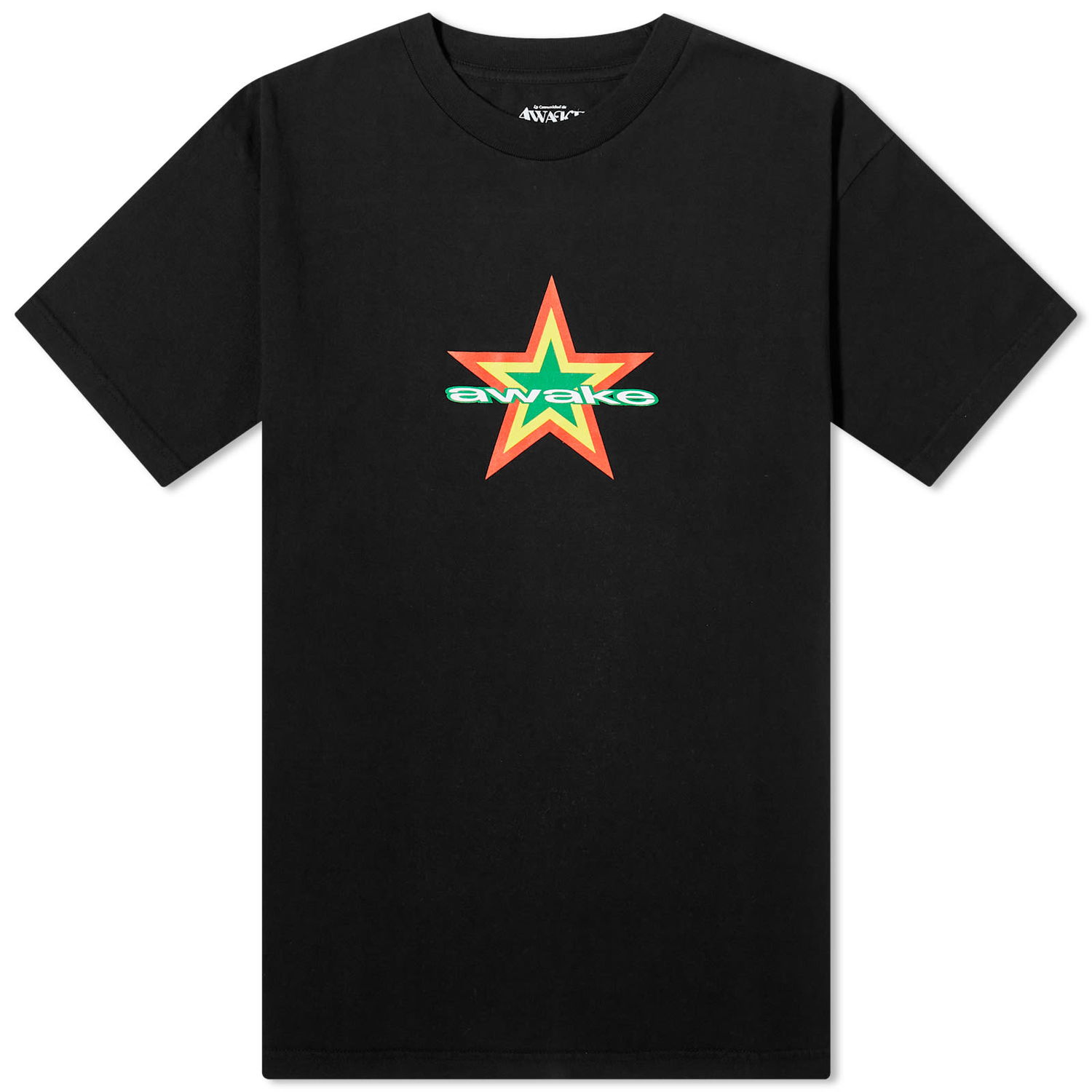 Tričko Awake NY Star Logo T-Shirt Čierna | AWK-FW23-TS005-BLK, 0