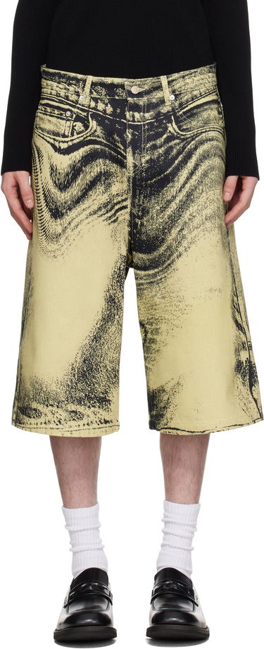 Šortky Camper CAMPERLAB Distorted Denim Shorts Žltá | AU00007-005, 0