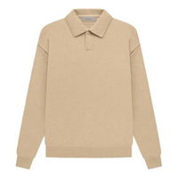 Essentials Knit Long Sleeve Polo