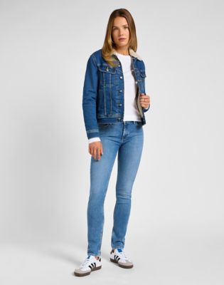 Džínsy Lee Elly Holding Back Jeans Modrá | 112355239, 1