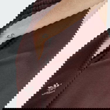 Nohavice adidas Originals Essentials Fleece Vínová | IJ9810, 5
