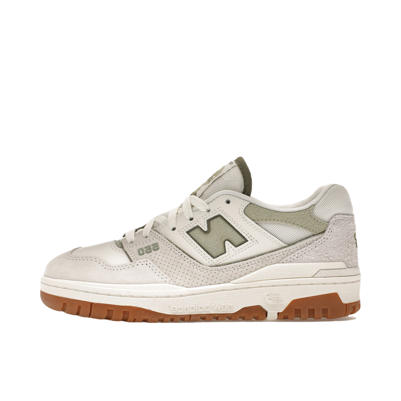 Tenisky a topánky New Balance 550 White Olive Gum (Women's) Šedá | BBW550FO