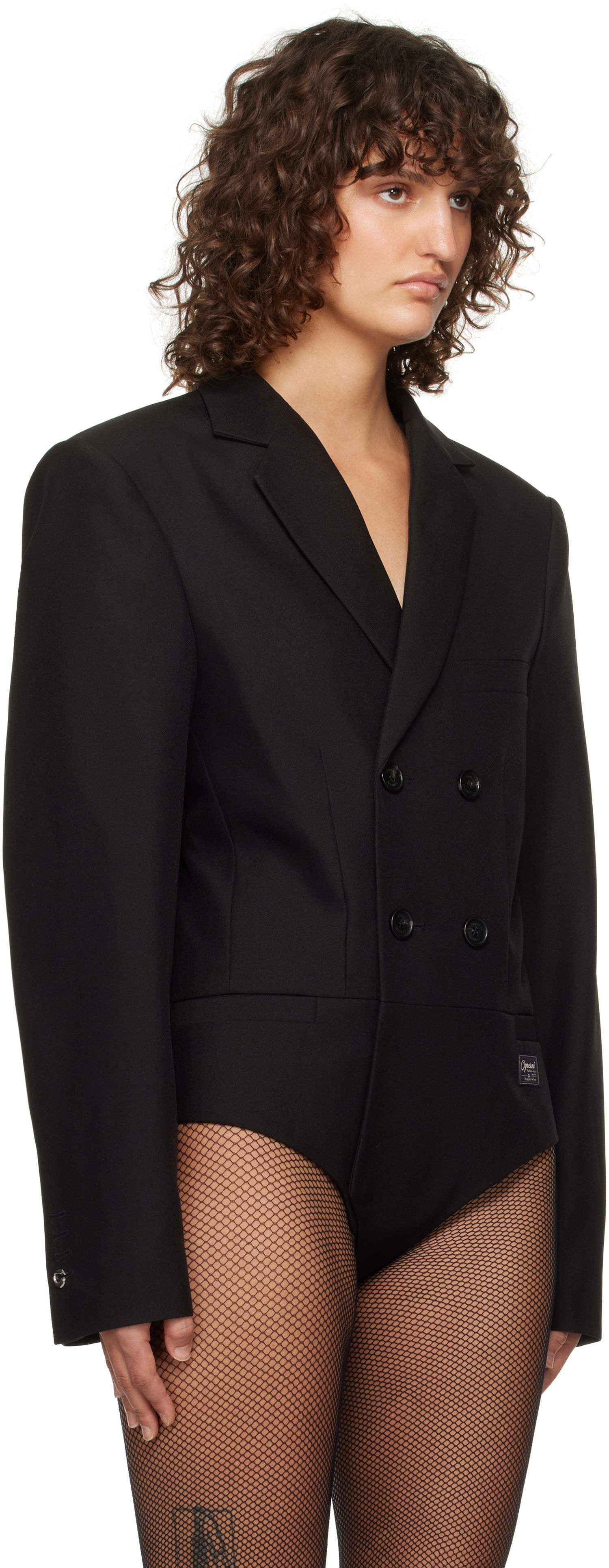 Body Coperni Coperni Tailored Bodysuit Čierna | COPV63F3004, 1
