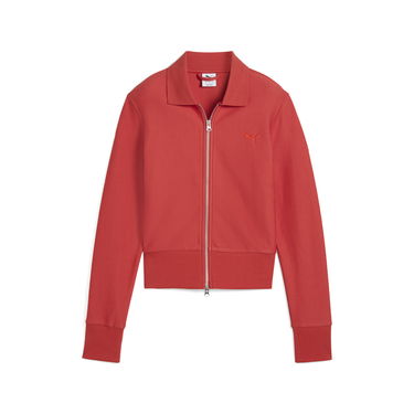 Bomber bunda Puma Women's PREMIUM ESS Knit Cardigan Červená | 629781_15, 5