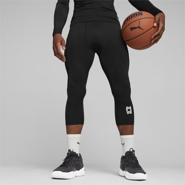 Legíny Puma Hoops Team Basketball Training Pants Čierna | 676634_01, 1