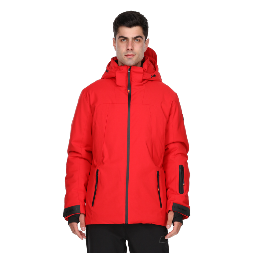 Bunda Ellesse Francesco Hooded Performance Jacket Červená | ELA243M501-51