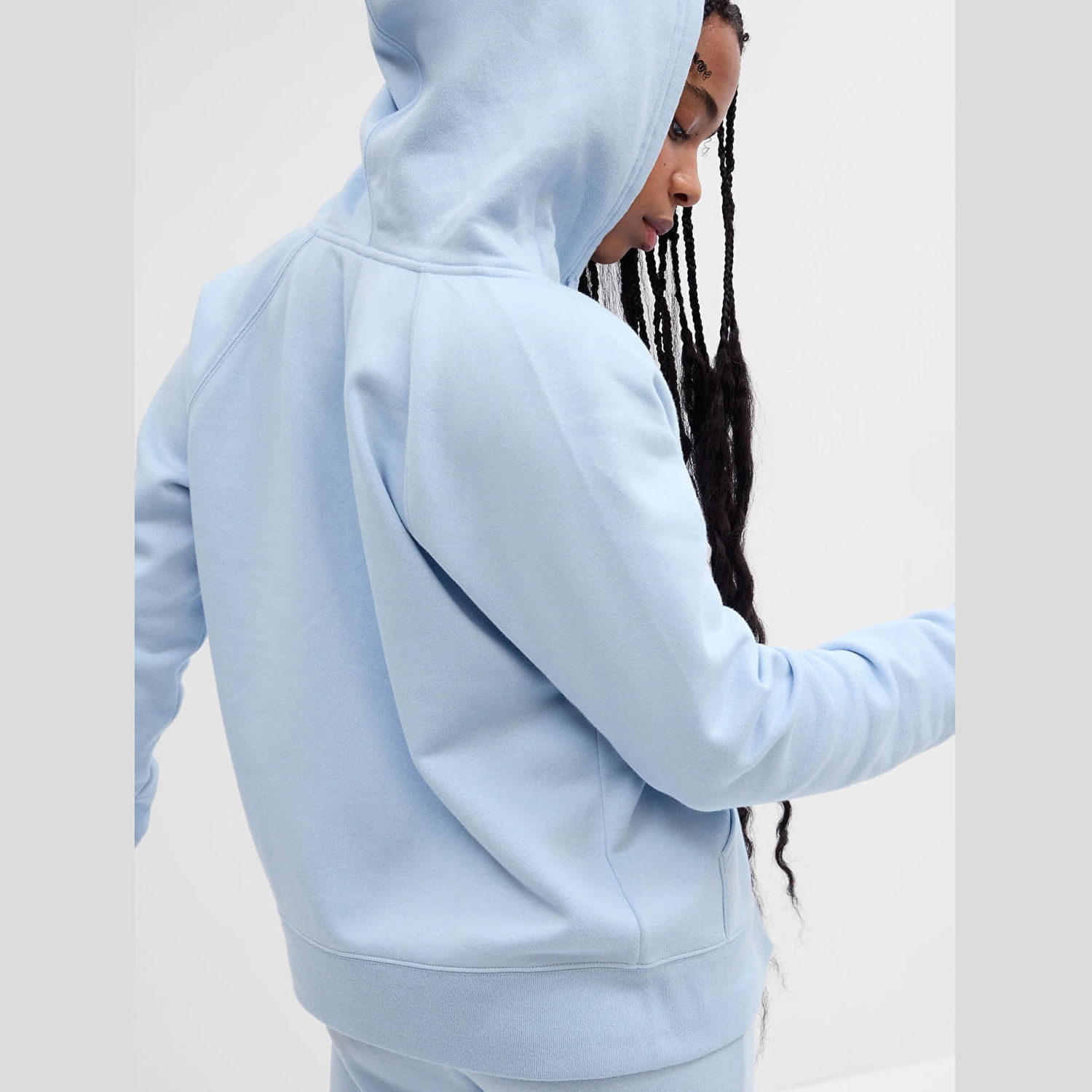 Mikina GAP Logo Full-Zip Hoodie Tyrkysová | 463503.13LIGHTBLU, 1